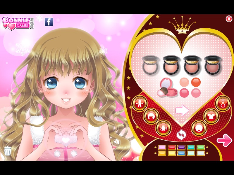 Anime Christmas Makeover